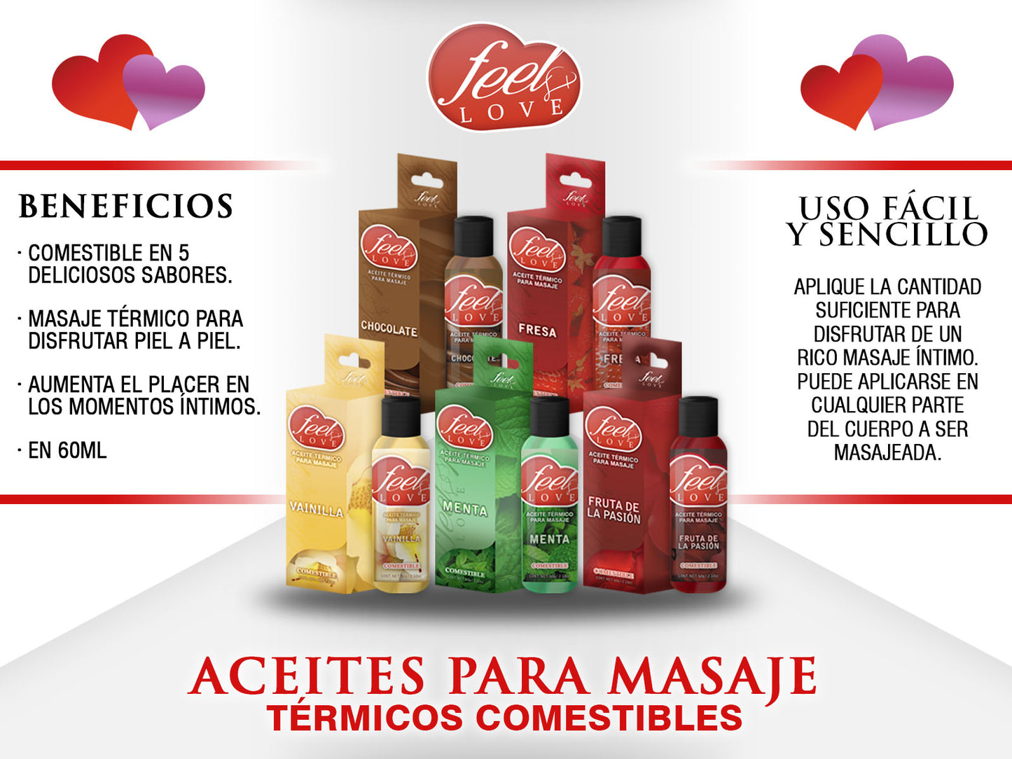 Lubricante Feel Love 60ml CHOCOLATE