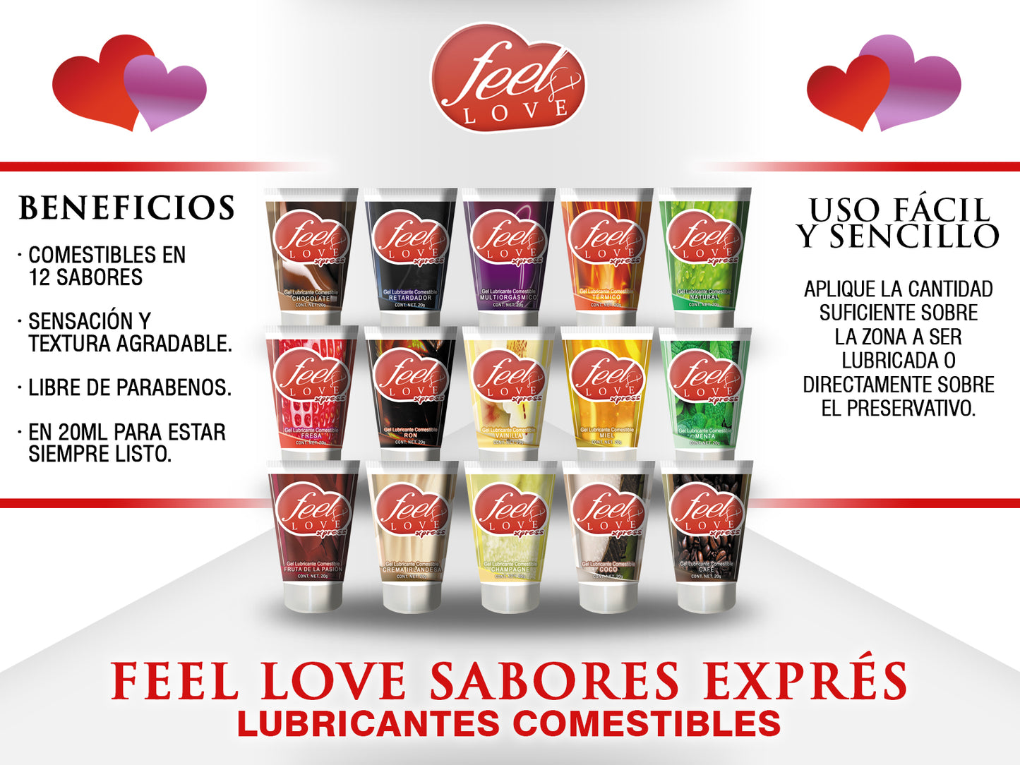 Lubricante Feel Love 60ml TÉRMICO