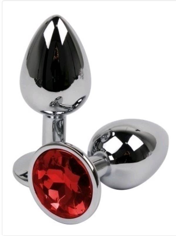 Butt Plug Anal Chico Con Joya