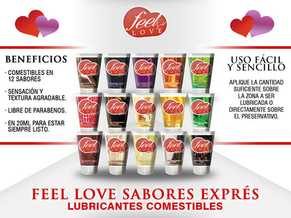 Lubricante Feel Love 60ml TÉRMICO
