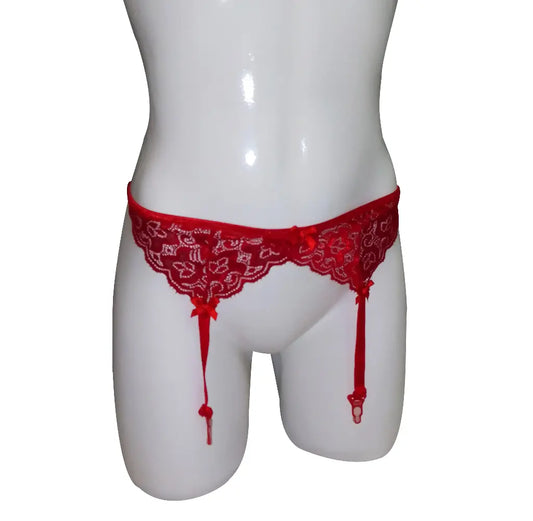 Mistress Liguero Sin Tanga Rojo